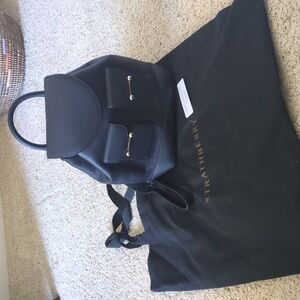 NWOT Strathberry Osette backpack - black
